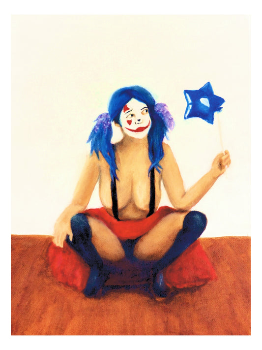 "Clowning Around" Art Print • Archival Matte Fine Art